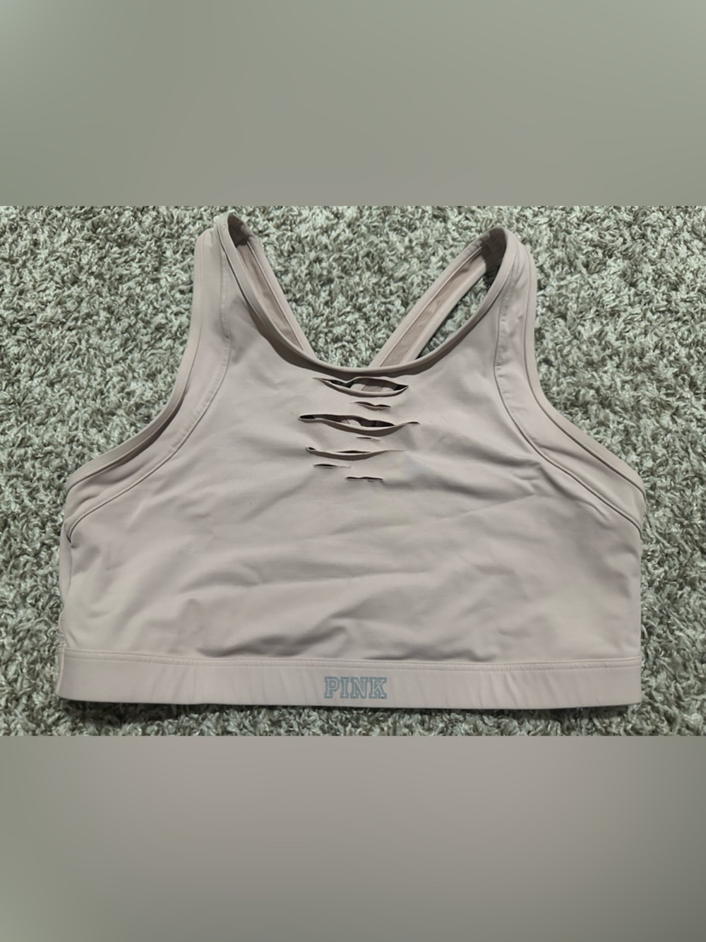 Victoria Secret PINk Sport Bra Ultimate Cross Back